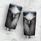 Caneca Tumbler Oasisdream de aço inoxidável 600 ml com estampa de águia