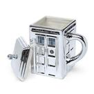 Caneca Underground Toys Doctor Who Chrome Tardis 450 ml