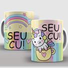 Caneca Unicórnio Indiscreto Malcriado