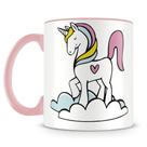 Caneca Unicórnio Magic Dream Rosa - Porcelana Personalizada Caneca Unicórnio Magic Dream Rosa - Porcelana Personalizada