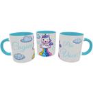 Caneca Unicórnio Malcriado Caguei pra Você Presente Geek