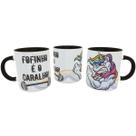 Caneca Unicórnio Malcriado Fofinho é o Caralho Presente Geek