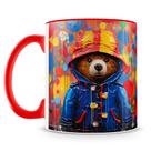 Caneca Urso Paddington 3D em Cerâmica Premium - Capacidade de 325ml