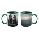 Caneca Verde Personalizada - Seriado Casal Jamie Fraser e Claire Sassenach