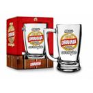 Caneca Vidro 340 Taberna - Brahma (Drahma) - Brasfoot presentes