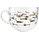 Caneca Vidro 450ml Decorada