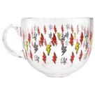 Caneca Vidro 450ml Decorada