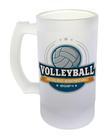 Caneca Vidro Cerveja Chopp Personalizado Volleyball Voleibol Caneca Vidro Cerveja Chopp Personalizado Volleyball Voleibol