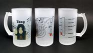 Caneca Vidro Chopp Cerveja Personalizado Roqueiro Rock Caneca Vidro Chopp Cerveja Personalizado Roqueiro Rock