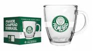 Caneca Vidro Conica Times De Futebol 350 ML Modelos Sortidos Cor:Palmeiras Caneca Vidro Conica Times De Futebol 350 ML Modelos Sortidos Cor:Palmeiras