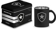 Caneca vidro diamond metalic lata times - botafogo - Brasfoot