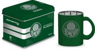 Caneca vidro diamond metalic lata times - palmeiras - Brasfoot