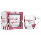 Caneca Vidro Elegance 300ml Para Uma Pessoa Muito Especial Caneca Vidro Elegance 300ml Para Uma Pessoa Muito Especial