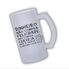 Caneca vidro fosco