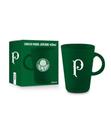 Caneca vidro jateada 420ml havana times - palmeiras - Brasfoot