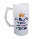 Caneca Vidro Meu Dindo É o Melhor com Certeza com Cerveja Caneca Vidro Meu Dindo É o Melhor com Certeza com Cerveja