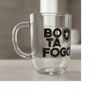 Caneca vidro toronto color botafogo