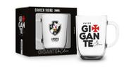 Caneca vidro toronto color vasco - brasfoot