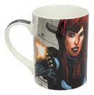Caneca Viúva Negra Black Avengers Porcelana 460ml C/ Caixa Caneca Viúva Negra Black Avengers Porcelana 460ml C/ Caixa