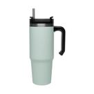 Caneca Wolff Térmica Parede Dupla e Canudo Verde 890ml 20983 Caneca Wolff Térmica Parede Dupla e Canudo Verde 890ml 20983