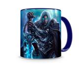 Caneca World Of Warcraft Artha I Azul