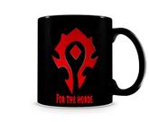 Caneca World Of Warcraft Horda - Preta