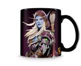 Caneca World Of Warcraft Sylvanas I Preta