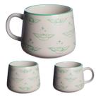 Caneca Xícara 500ml Cerâmica Baby Yoda Star Wars Café Sopa