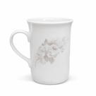 Caneca Xícara Chá 240ml Chocolate Porcelana Eterna Schmidt
