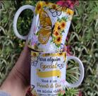 Caneca xícara Copo de Porcelana Cerâmica Personalizada Para Alguém Especial