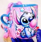 Caneca xícara Copo de Porcelana Personalizada Stitch Cerâmica Personalizada Stiti