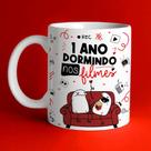 Caneca Xícara Dia Dos Namorados Flork Dormindo Nos Filmes Casal Love Presente Amor - MEGA OFERTA!