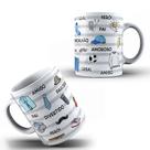 Caneca Xícara Dia dos Pais Personalizada Amoroso Herói Leal Amigo Modelo 2 Presente- MEGA OFERTA!