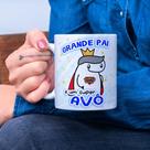 Caneca Xícara Dia dos Pais Personalizada Grande Pai E Um Super Avô Divertida- MEGA OFERTA!