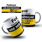 Caneca Xícara Fodasse Engraçada e Divertida Rótulo De Caixa De Remédi