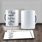 Caneca Xícara Frase Motivacional Religiosa Nunca Foi Visto Amor Maior Jesus Deus ,MD2 - MEGA OFERTA!