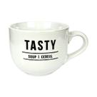 Caneca Xícara Jumbo De Cerâmica Manhattan Cereal Sopa 750ml Caneca Xícara Jumbo De Cerâmica Manhattan Cereal Sopa 750ml
