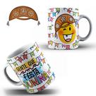 Caneca Xícara Nordestina Personalizada Cangaceiro Festa Junina Nordeste Porcelana- MEGA OFERTA!
