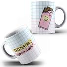 Caneca Xícara Páscoa Chocólatra Assumida Chocolate Feliz Páscoa Porcelana MEGA OFERTA!