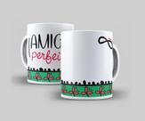 Caneca Xícara Personalizada Amizade Amiga Perfeita- MEGA OFERTA!