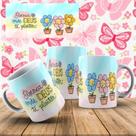 Caneca Xícara Personalizada Frase Religiosa Floresça Onde Deus Te Plantou Sonhos - MEGA OFERTA!