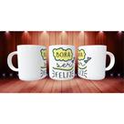Caneca Xícara Personalizada Gratidão Bora Ser Feliz Energia Boa Inspiração- MEGA OFERTA!
