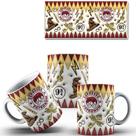 Caneca Xícara Personalizada Harry Potter Efeito 3D - Porcelana 325ml