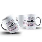 Caneca Xicara Porcelana ABC a Melhor Professora é você