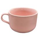 Caneca Xícara Rosa 450ml Jumbo Caldo Sobremesa Hr Porcelanas Caneca Xícara Rosa 450ml Jumbo Caldo Sobremesa Hr Porcelanas