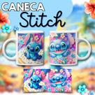 Caneca Xicara Stitch Lilo Ohana Desenho Criança Menino Menina Presente Amiga Amigo Mãe Fã Série Tele