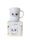 Caneca Xícara Vidro Prime Harry Potter Hogwarts Casas 300ml - AllMix