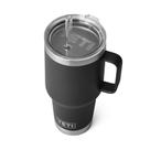 Caneca YETI Rambler 1L com Tampa de Palha - Isolada a Vácuo - Preta