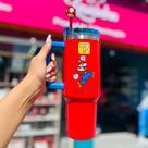 Canecao tumbler c/pingente 1,15lt super mario Canecao tumbler c/pingente 1,15lt super mario