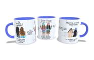 Canecas Azul Personalizadas Coleção Se Houver o Amanhã